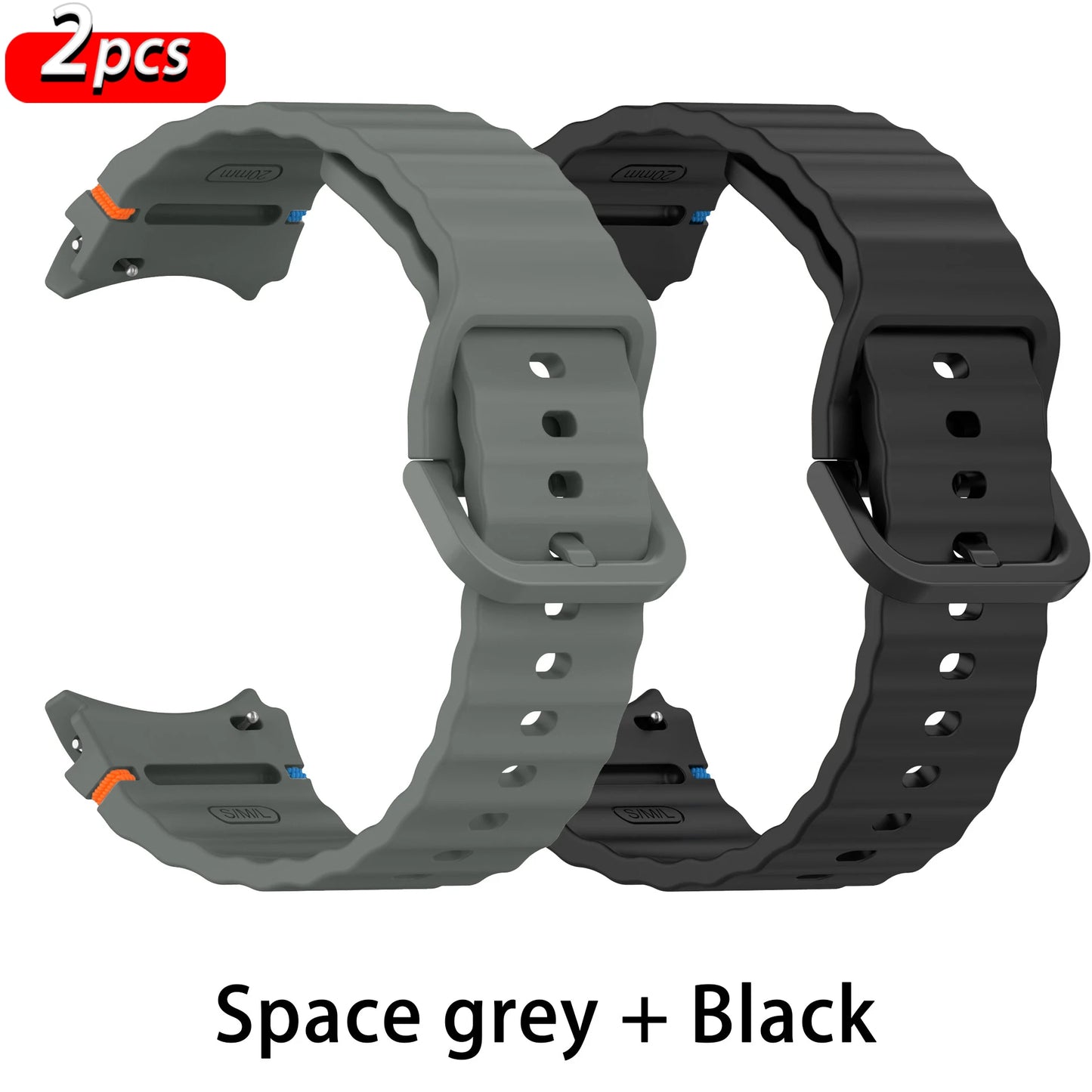 Bracelet de sport en silicone pour Samsung Galaxy Watch, Correa Watch6 Classic, Bracelet, 7, 6, 5, 4, FE, 44mm, 40mm, Pro 45mm, 43mm, 47mm, Original