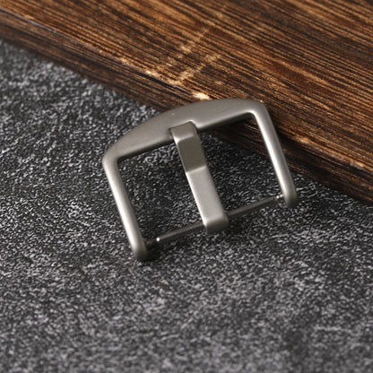 Fibbia in lega di titanio di alta gamma, 20MM 22MM 24MM, fibbia in titanio stile Vintage, adatta per cinturini in gomma e pelle