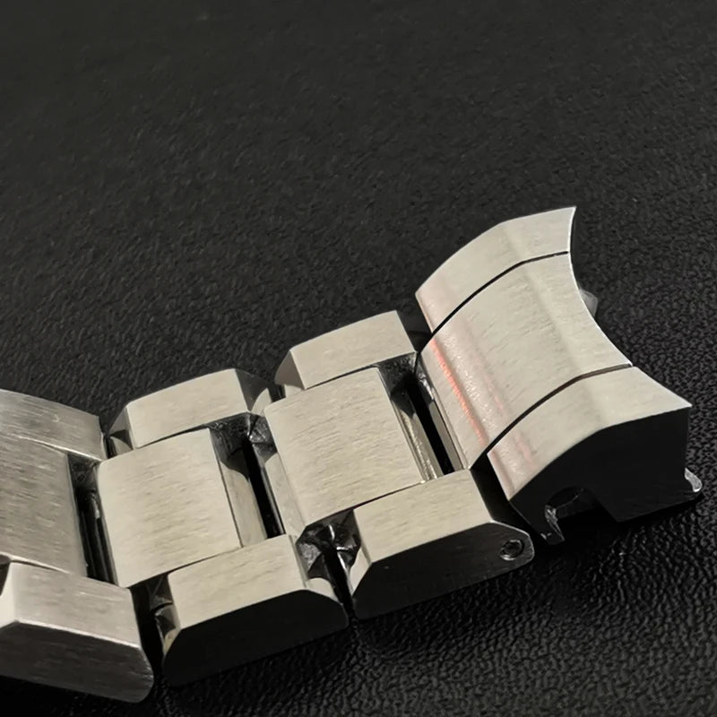 Bracelet en acier inoxydable Caesar Three Board pour montre de plongée Seiko série Sumo SBDC001 / SBDC003 / SBDC031 / SBDC033 / SBDC081