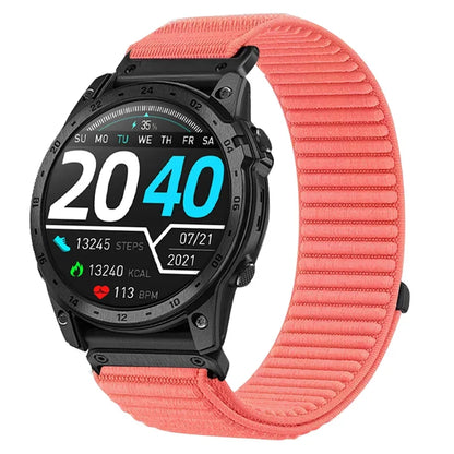 Quickfit 26mm 22mm 20mm Bracelet en Nylon pour Garmin Fenix 8/Quatix 8 bande Forerunner 970 965/Garmin Instinct 3 Bracelet sport Correa