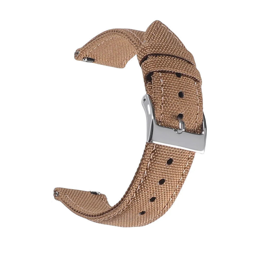 Waterproof voile fabric watch strap, quick-release watch strap, 18mm 19mm 20mm 21mm 22mm 24mm nylon watch strap for Blancpain and Omega