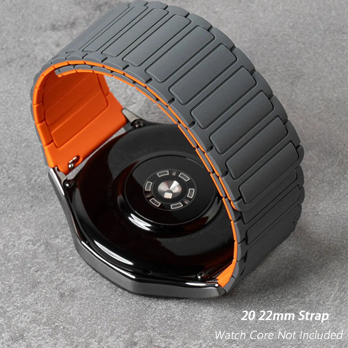 Bracelet en silicone magnétique pour Huawei GT6/GT5/GT4/GT3/Watch5 |   Bracelet d'été respirant pour Redmi Watch 5 Active Lite 3 Active Lite