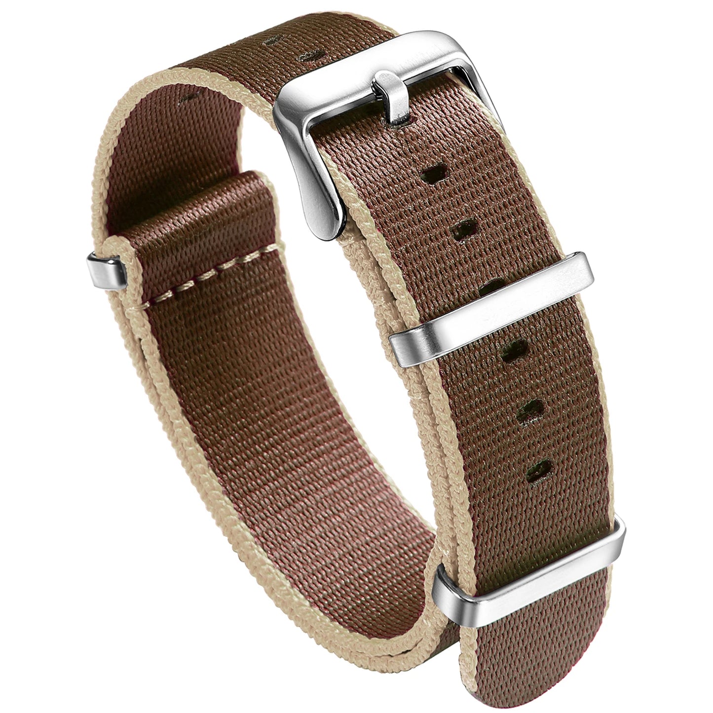 Bracelet de montre en Nylon 20mm 22mm bracelets de montre confortables boucle militaire lavable Blet pour hommes bracelets de montre