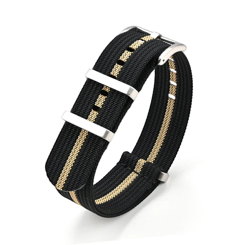 Bracelet de montre en Nylon otan de qualité supérieure pour OMEGA 18mm 20mm 22mm 24mm, pour SEIKO, Bracelet de montre militaire décontracté, Bracelet de Sport de l'armée