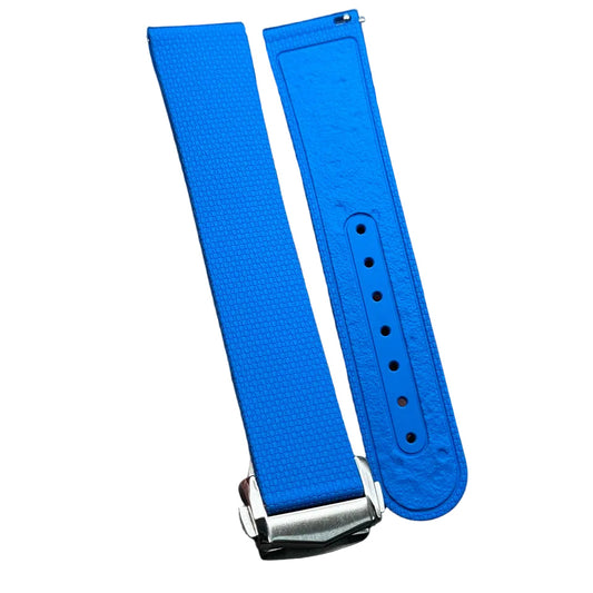 Bracelet montre 20mm caoutchouc Premium – Rapide à Boucle déployante – Toutes Marques