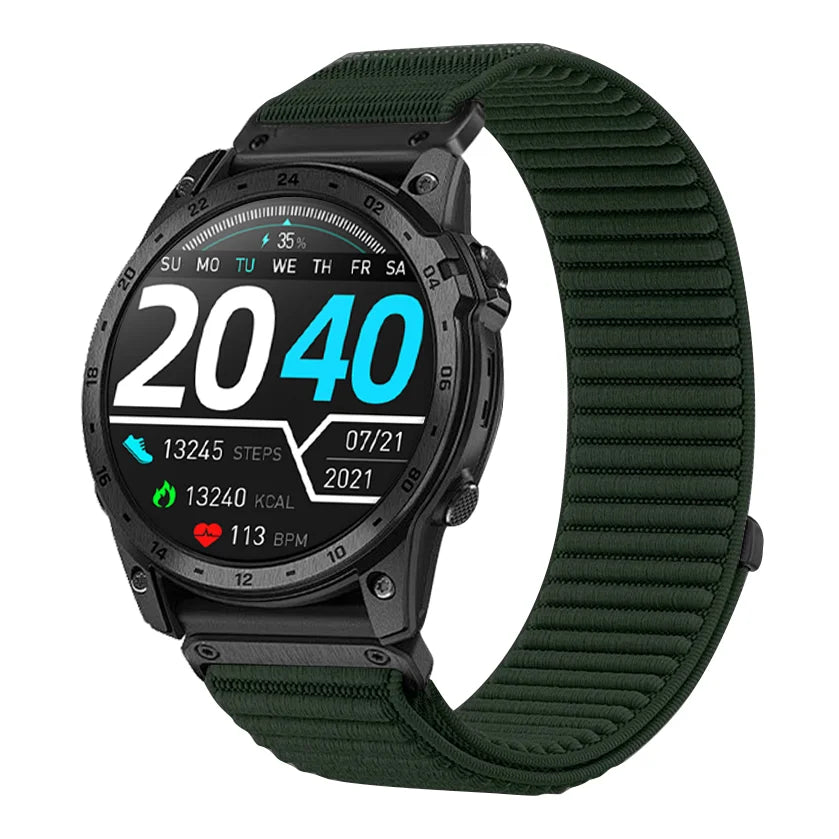 Quickfit 26mm 22mm 20mm Bracelet en Nylon pour Garmin Fenix 8/Quatix 8 bande Forerunner 970 965/Garmin Instinct 3 Bracelet sport Correa