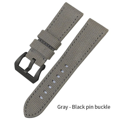 Bracelet de montre en toile de nylon pour Panerai Shoor, bracelet de montre, noir, bleu, vert, PAM01118, 441, 111, 24mm, 26mm, nouveau