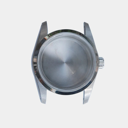 Cassa da orologio da esploratrice in acciaio da 36MM, adatta per movimento PT5000 ETA2824 ETA2836 316L, guscio per accessori orologio