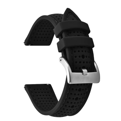 Bracelet de Sport en Silicone pour hommes, 18mm 20mm 22mm, en caoutchouc étanche, bracelet de remplacement pour Samsung S3 Huawei Watch GT2 46mm Amazfit GTR