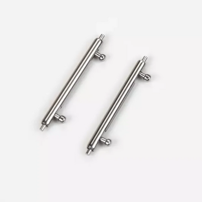 1 paire de bracelets de montre à dégagement rapide de 1.8mm d'épaisseur, barre à ressort de 18mm à 26mm T2491