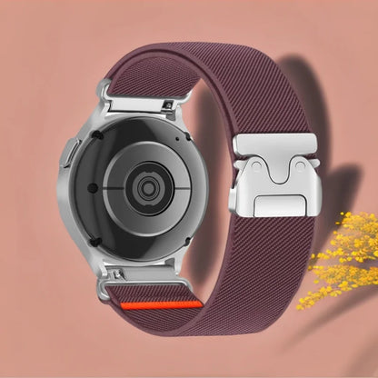 Cinturino in nylon intrecciato per Samsung Galaxy Watch 7/6/5/4 e Huawei Watch GT6 GT5 GT4 41mm GT6 Pro, 18/20/22 mm