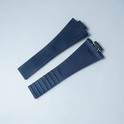 Convient pour Tissot PRX 35mm 40mm diamètre du cadran CTS Premium FKM remplacement en caoutchouc barres à ressort à dégagement rapide coupées sur la taille bracelet de montre