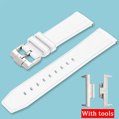 Bracelet en caoutchouc de silicone pour homme, adaptateur en acier à dégagement rapide, bracelet de montre, ceinture, Tissot Store, série X, T137.407, T137.410 Super First, 12mm