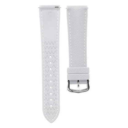 Bracelet de montre Rapide Premium - caoutchouc FKM - Motif Tissu - Universel