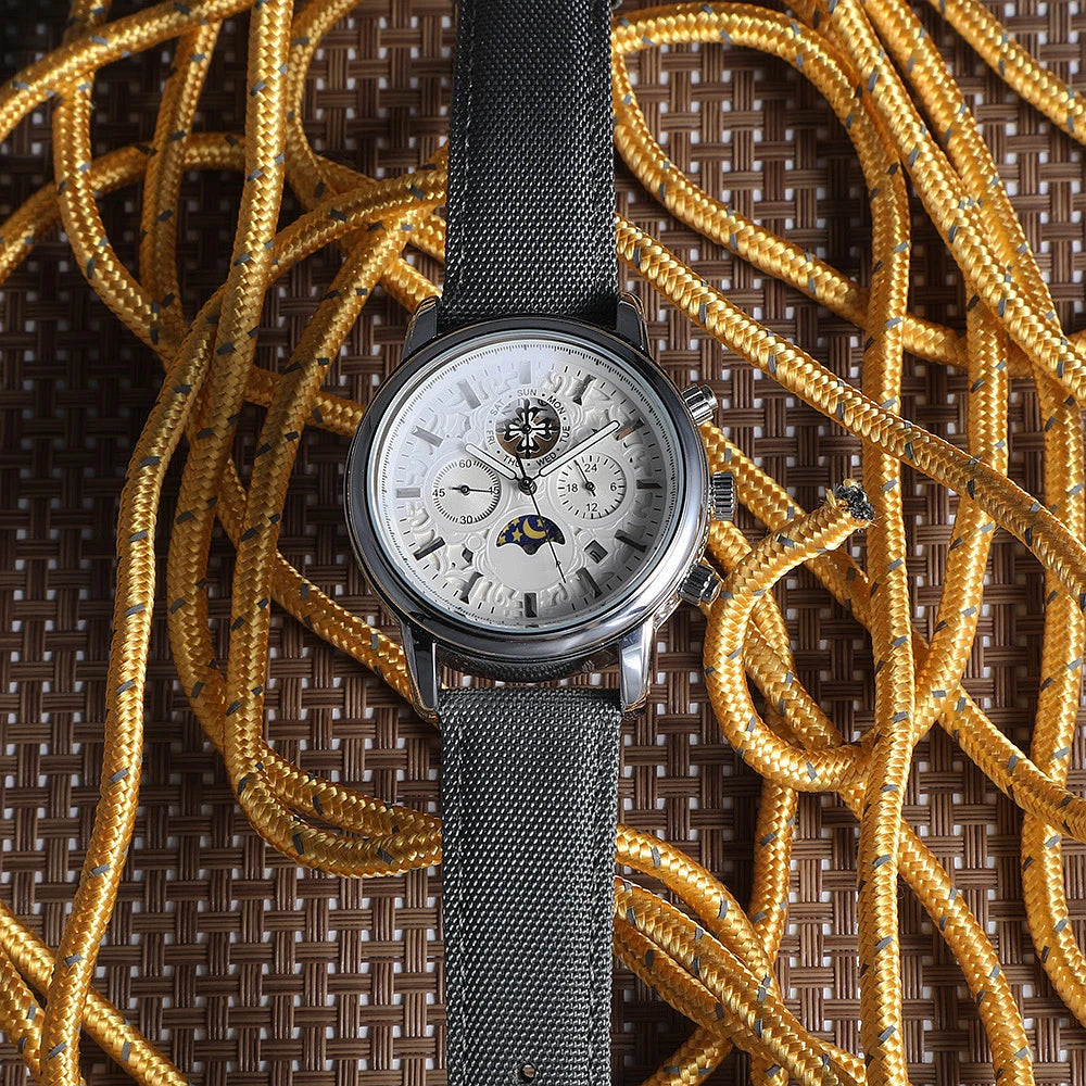 Waterproof voile fabric watch strap, quick-release watch strap, 18mm 19mm 20mm 21mm 22mm 24mm nylon watch strap for Blancpain and Omega