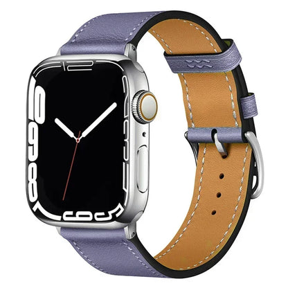 Bracelet de montre en cuir pour bracelets de montre Apple 46mm 44mm 41mm 45mm 38-42mm 40mm 49mm bracelet iWatch série 10-Ultra 9-8-7-SE-6-5-4-3