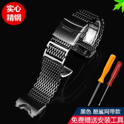 Cinturino da uomo in acciaio inossidabile per orologio Casio G-SHOCK GWG-1000-1A/A3/1A1 GB/GG, nero, sportivo, impermeabile, accessori