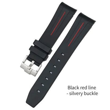 Bracelet de montre pour Rolex Submariner en caoutchouc - Premium