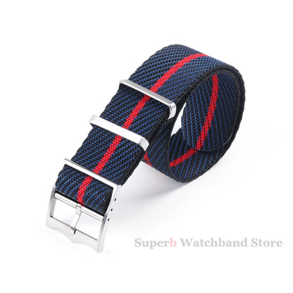 Bracelet en Nylon de qualité supérieure pour Bracelet de montre militaire en toile Tudor, 20mm 22mm, en tissu Seiko, pour Bracelet Rolex, boucle en Bronze
