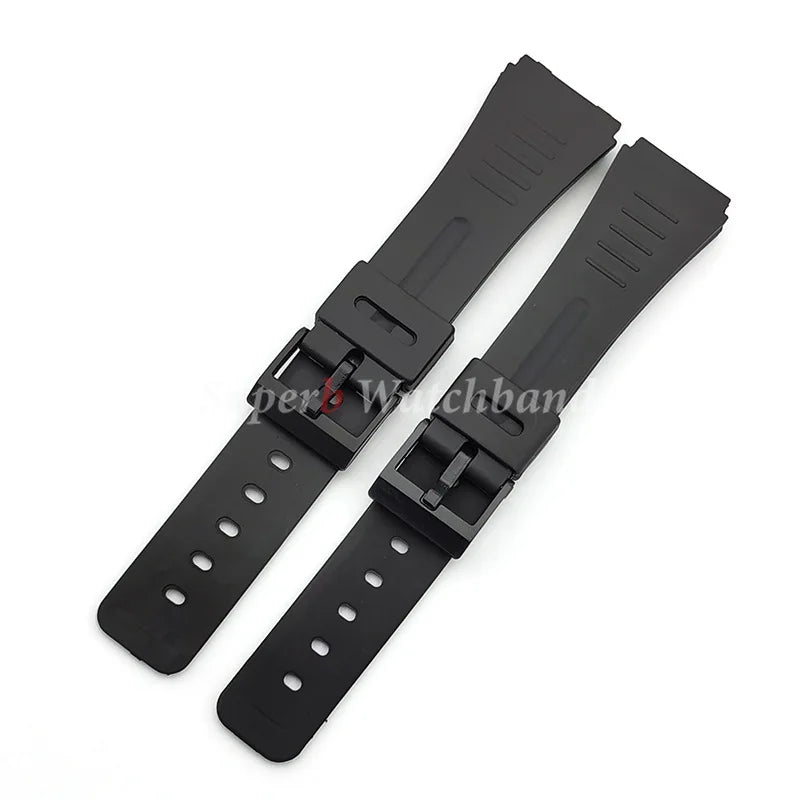 20mm 22mm Resin Watch Strap for Casio Watch Classic Style Universal Silicone Sport Watch Band for Men Women Watch Accessories