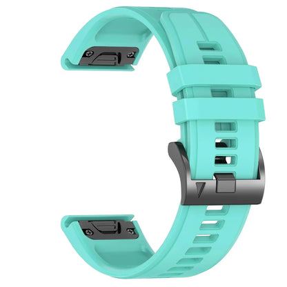Bracciale in silicone QuickFit 22 26 mm per Garmin Fenix 5 5X Plus 6X 7 7X Pro Quatix 8 Fenix 8 Pro 51 mm 47 mm Epix, cinturino sportivo da esterno