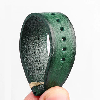 Cinturino per orologio in vera pelle, per Galaxy Tissot Timex Omega Panerai IWC, 20mm 22mm 24mm