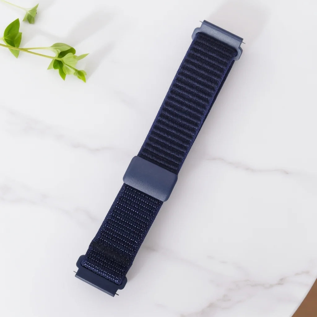 Cinturino in nylon con fibbia da 22 mm e 20 mm per Huawei Watch GT5 4 3 2 46 mm/4Pro 3Pro, cinturino per Samsung Watch7/6/5/4/Classic, cinturino regolabile