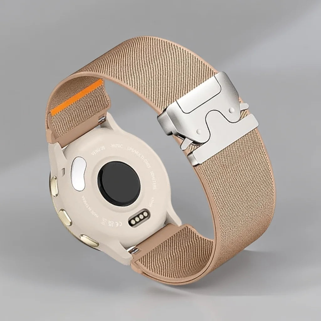 Cinturino in nylon per Garmin Forerunner 255 255S 265S 265, per smartwatch Garmin Vivoactive 4 4S Venu 2 3S