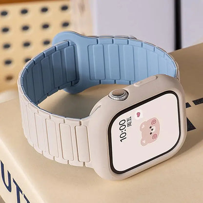 Magnetic loop + silicone case + adjustment tool for Honor Choice ROSSINI 2i smartwatch strap