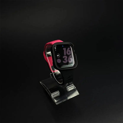 Silicone case + strap for Apple Watch Ultra 2 49mm 46mm 42mm 40mm 41mm 44mm 45mm for Apple Watch Series 11 10 9 8 7 6 5 4