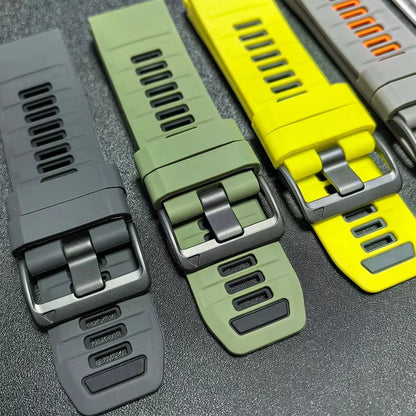 Bracelet en silicone QuickFit 22mm 26mm pour Garmin Fenix 8Pro 7 7X 6X Pro 5X Plus Epix Gen2 Enduro 3 2, bracelet de montre souple à libération rapide