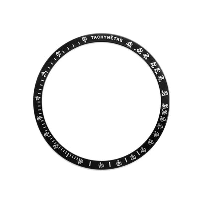 Insert per lunetta per orologio in alluminio 40,5 mm * 35,2 mm per cassa orologio Speedmaster VK63, anello per orologio con lunetta tachimetrica per Speedmaster
