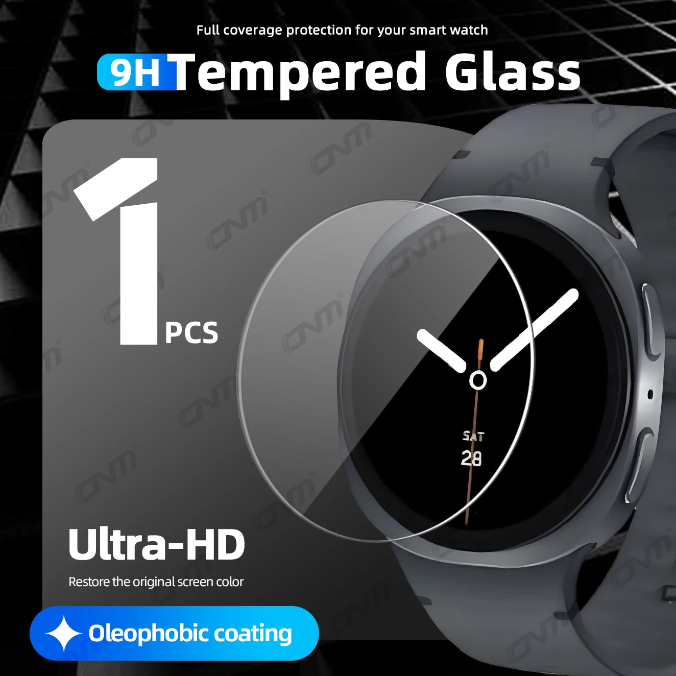 Tempered Glass for Samsung Galaxy Watch 8 Classic 40mm 44mm 46mm Ultra (2025) 47mm