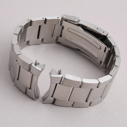 Bracciale in acciaio inossidabile massiccio 316L per orologio T120, 22mm, adatto per bracciale Tissot T120417, cinturino in metallo argentato da uomo