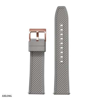 Nouveau Design HAISCH FKM bracelet de montre en caoutchouc 18mm 20mm 22mm 24mm forme de balle bracelets de montre à dégagement rapide bracelets de plongée étanches