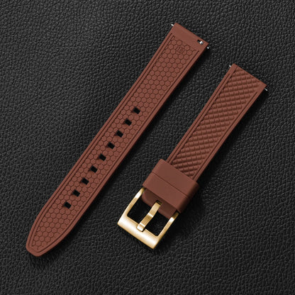 Bracelet en caoutchouc fluoré FKM, 18mm 20mm 22mm 24mm, Bracelet de montre à dégagement rapide pour plongée Omega Seiko Tissot Rolex, ceinture universelle