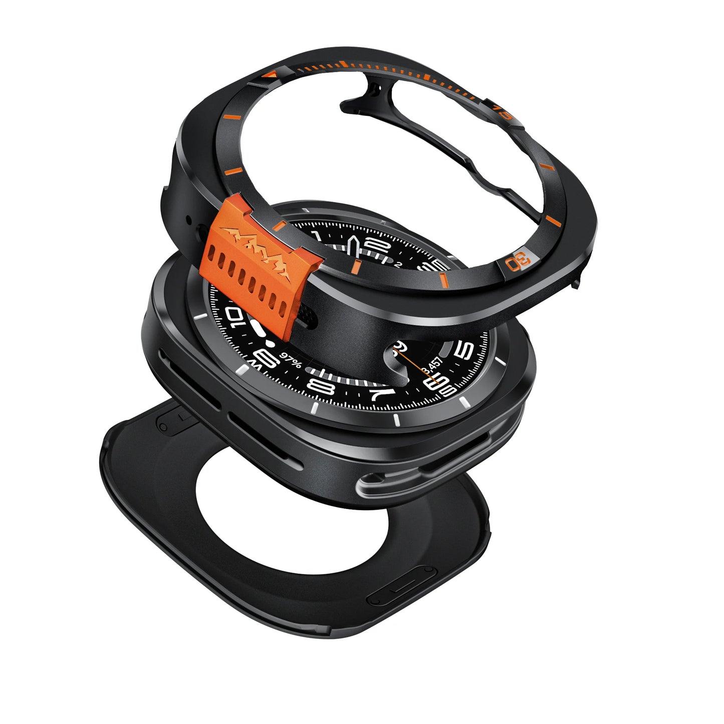 Étui de protection en alliage d'aluminium pour Samsung Galaxy Watch Ultra 8 47mm, accessoires de protection d'écran pour SAMSUNG ULTRA 2025