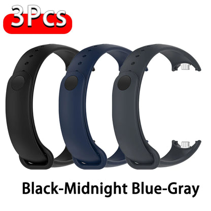 Bracelet en silicone pour Xiaomi Mi Band 10 9 8, bracelet NFC, bracelet de sport, bracelet de poignet, pulseira correa, accessoires Xiaomi Smart Band 10 9 8