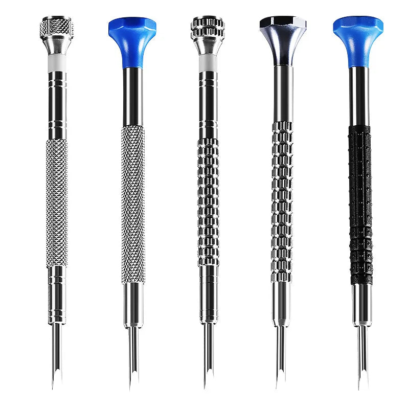 Nouveau jeu de tournevis de montre de précision 10 pièces 0.5-3.0mm tournevis à main monobloc Phillips pour montres lunettes outils d'horloger