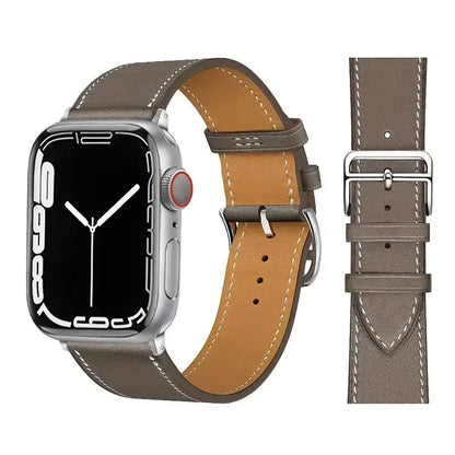 Bracelet de montre en cuir pour bracelets de montre Apple 46mm 44mm 41mm 45mm 38-42mm 40mm 49mm bracelet iWatch série 10-Ultra 9-8-7-SE-6-5-4-3