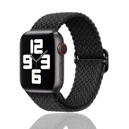 Cinturino in nylon intrecciato traspirante e morbido per Apple IWatch Series 11 10 9 8 7 6 5 4 SE 40/41/42/44/45/46mm