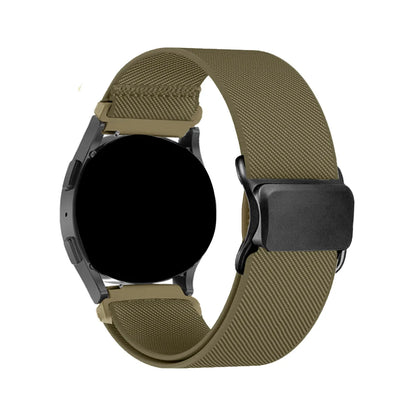 Cinturino elastico intrecciato per Samsung Galaxy Watch 7 6 5 4 40mm 44mm/5 Pro 45mm, per Galaxy Watch 6 4 Classic/Active 2