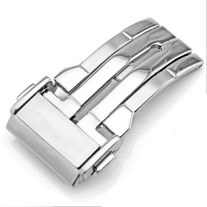 Cinturino di sicurezza per Hublot BIG BANG, serie Classic Fusion, fibbia déployante a farfalla, bottone di chiusura in acciaio inossidabile 316, 18mm 20mm 22mm