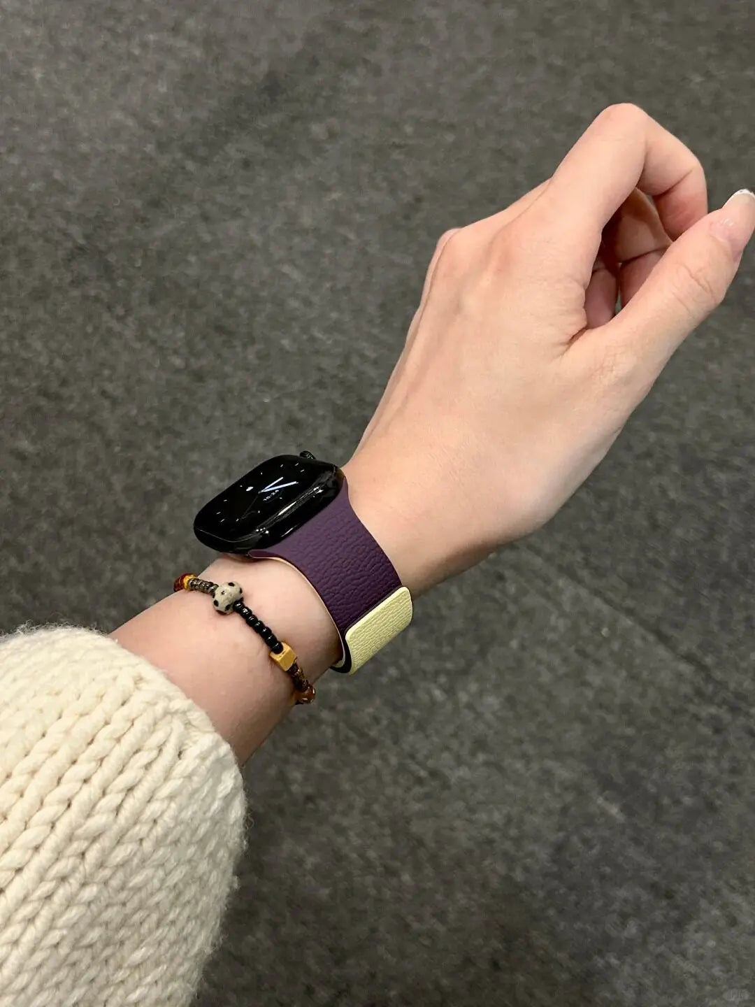 Bracelet en silicone magnétique bicolore pour Huawei Fit 4Pro 4 3 2 1