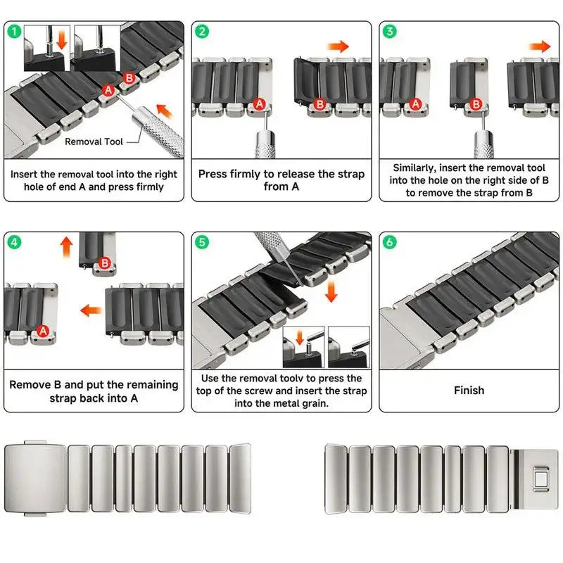 Metal Bracelet for Redmi Watch 6/5/4 3/5Acitve Lite, Alloy Magnetic Buckle Strap