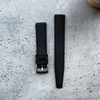 Offerta speciale cinturino in gomma a sgancio rapido 20mm 22mm, cinturino per orologio intelligente sportivo alla moda FKM per Omega Seiko Moonswatch
