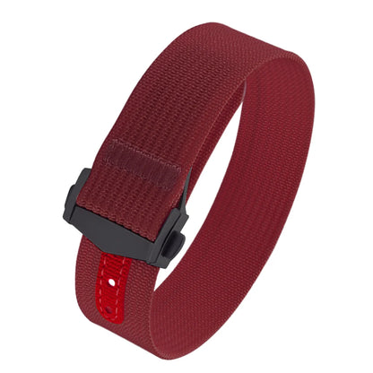 Canvas and Nylon Watch Strap, 18-20-22mm, for Omega X Swatch MoonSwatch for Seiko Men Women Sport, Waterproof, Folding Buckle