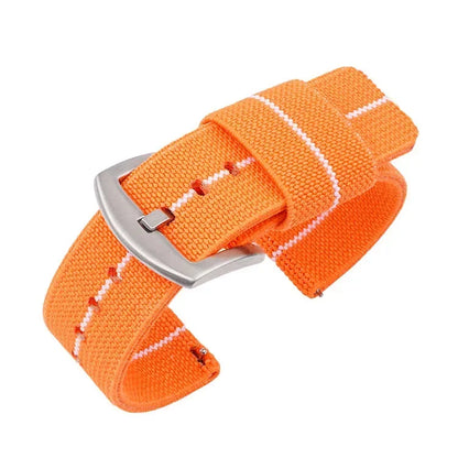 Bracelet de montre en Nylon 18mm 20mm 22mm 24mm bracelet élastique tissé armée pour Seiko bracelet à dégagement rapide bracelet de montre de Sport militaire pour hommes