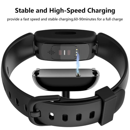 Chargeur USB 100cm pour Fitbit Inspire/Inspire 2/Inspire 3, câble de chargement avec clip, station d'accueil pour Fitbit Inspire HR/ACE 2/ACE 3