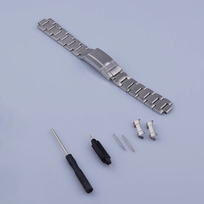 Rolamy 19 mm 20 mm 316 acciaio inossidabile argento Oyster Bracciale maglie piene cinturino orologio di ricambio per Datejust